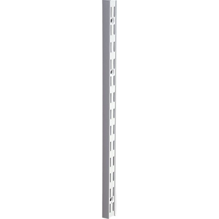 Knape & Vogt 82 Series 78 in. Titanium Steel Heavy-Duty Double-Slot Shelf Standard