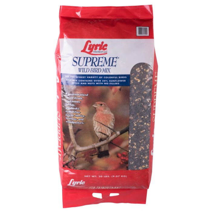 Lyric Supreme Multiple Species Wild Bird Seed - 20 lb