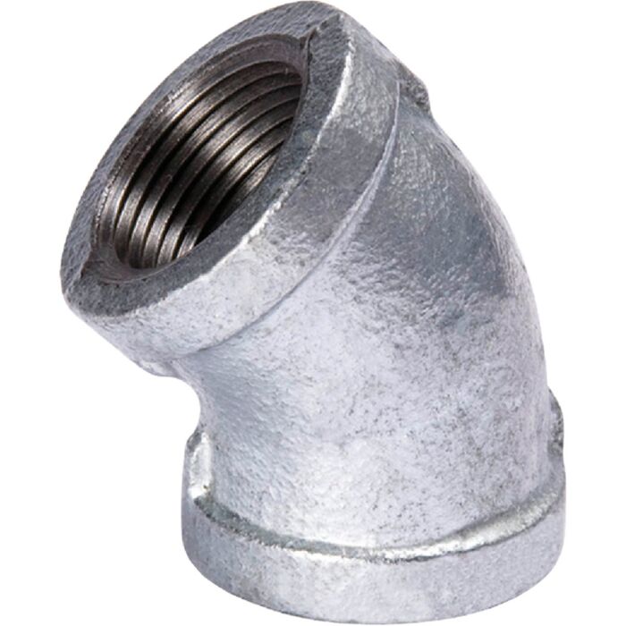 Southland 1/2 In. 45 Deg. Galvanized Elbow (1/8 Bend)