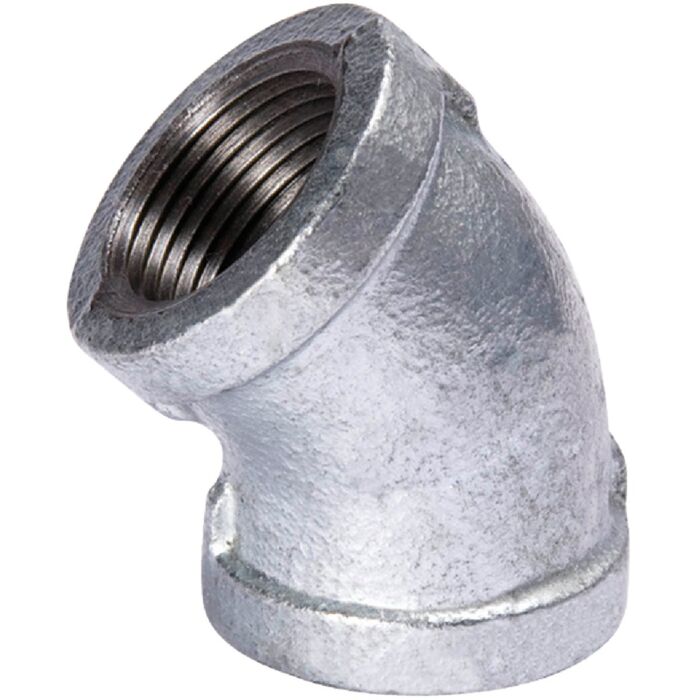 Southland 1/4 In. FIP 45 Deg. Galvanized Elbow (1/8 Bend)