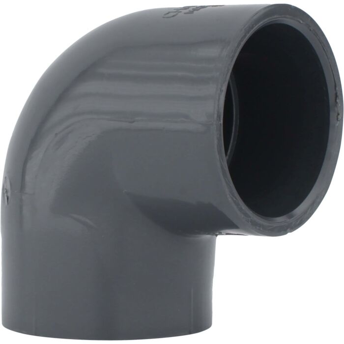 Charlotte Pipe 2 In. Slip x Slip Schedule 80 90 Deg. PVC Elbow (1/4 Bend)