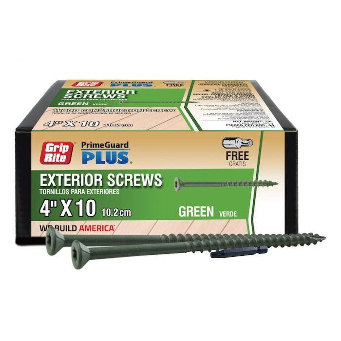 Grip-Rite #10 T25 Star 4 in Deck Screw 1 lb