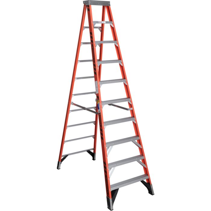 Werner Type IAA Fiberglass Step Ladder - 10 ft