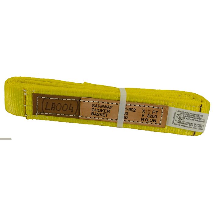 10 ft 2 in Nylon & Polyester Eye-To-Eye Web Sling