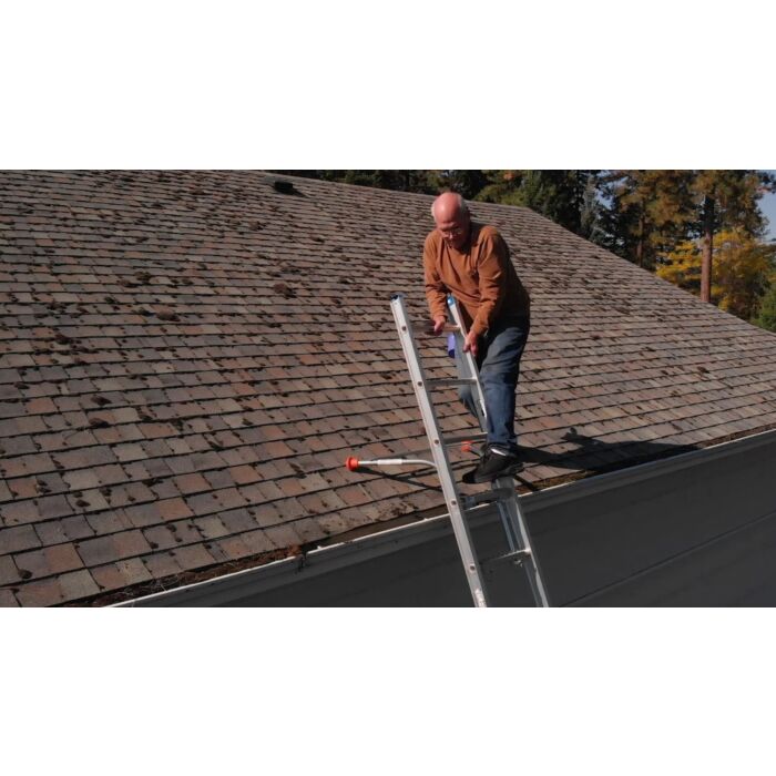 Ladder Stabilizer For Roof Gutter Wall, Heavy Duty Steel Extension Ladder Standoff Stabilizer With Non-Slip Rubber, Wing Span Wall Extension Accessory, Secure And Stable Ladder Standoff Arms$$Tools - View #6