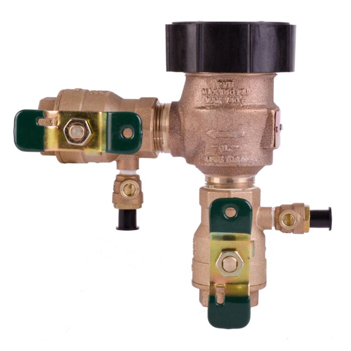 Watts 1 In Lead Free Anti-Siphon Pressure Vacuum Breaker Backflow Preventer, Quarter Turn Shutoff, Tee Handles