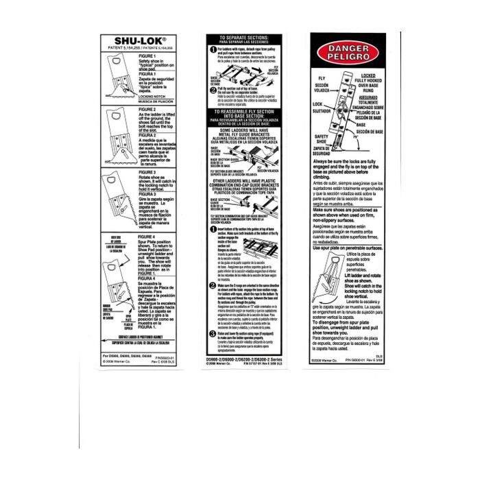 Werner Fiberglass Labels Fiberglass Extension