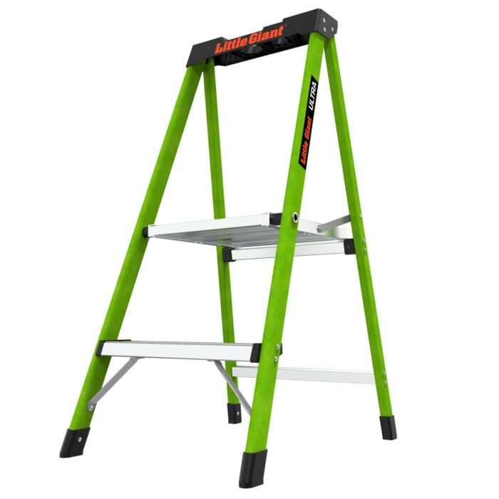 Little Giant Type 1A Ultra 2-Step Stool - 19 in.
