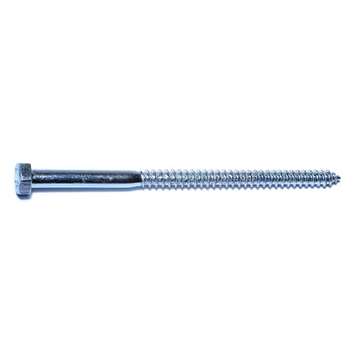5/16" x 5" Hex Head, Lag Screw, Zinc 