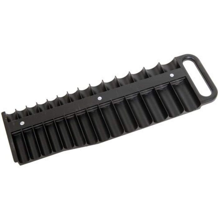 Lisle® ABS Plastic Black 3/8 in Magnetic Socket Holder