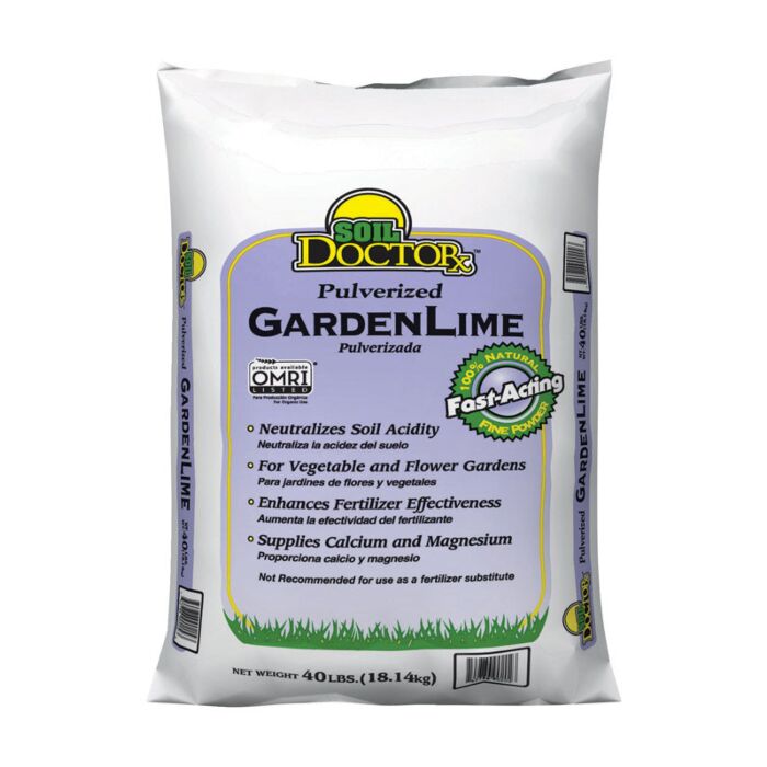 Soil Doctor Pulverized Garden Lime - 40 lb