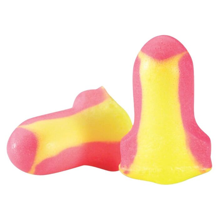 Howard Leight by Honeywell LL-1 Contoured 32 dB Magenta/Yellow Uncorded Disposable Ear Plug