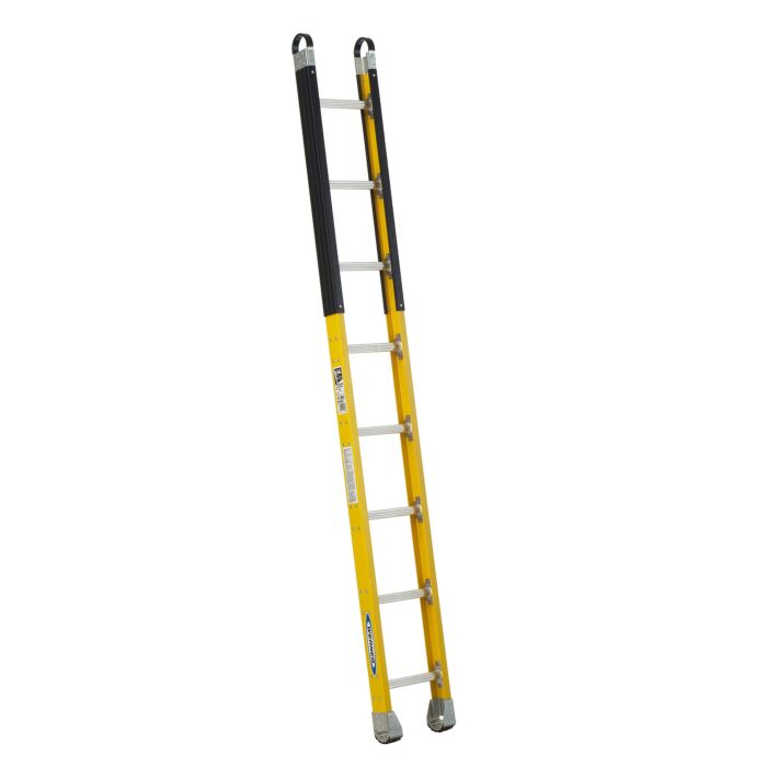 Werner Type IAA Fiberglass Manhole Ladder - 8 ft
