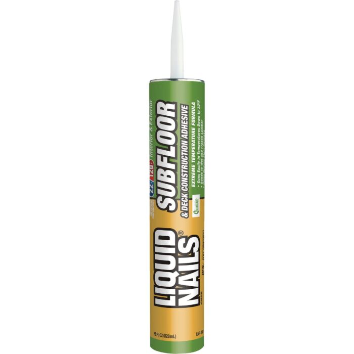 Liquid Nails Subfloor & Deck Construction Adhesive (White) 28 oz