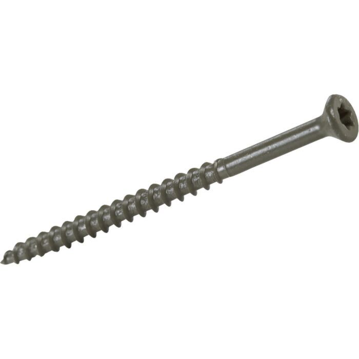 Grip-Rite PrimeGuard Exterior Screw (Green - 25 lb Box) #9 x 2-1/2 in.