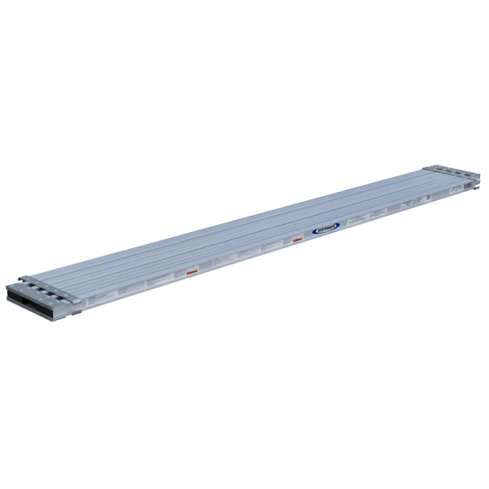 Werner Aluminum Adjustable Extension Plank - 10 ft to 17 ft
