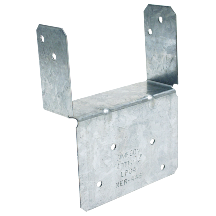 Simpson Strong-Tie LPCZ™ ZMAX® Galvanized Adjustable Post Cap for 4x