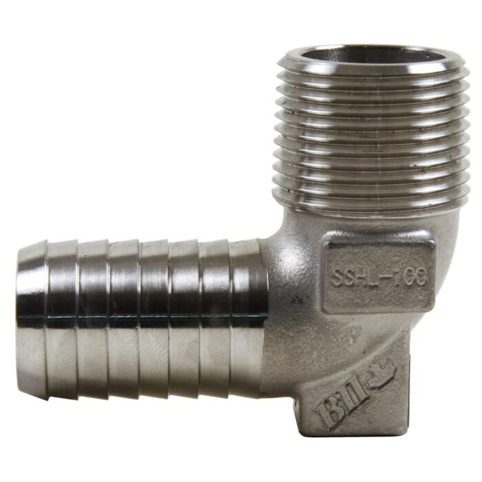 Merrill 90 deg Elbow 1 in Insert x MNPT Hydrant Pipe Elbow