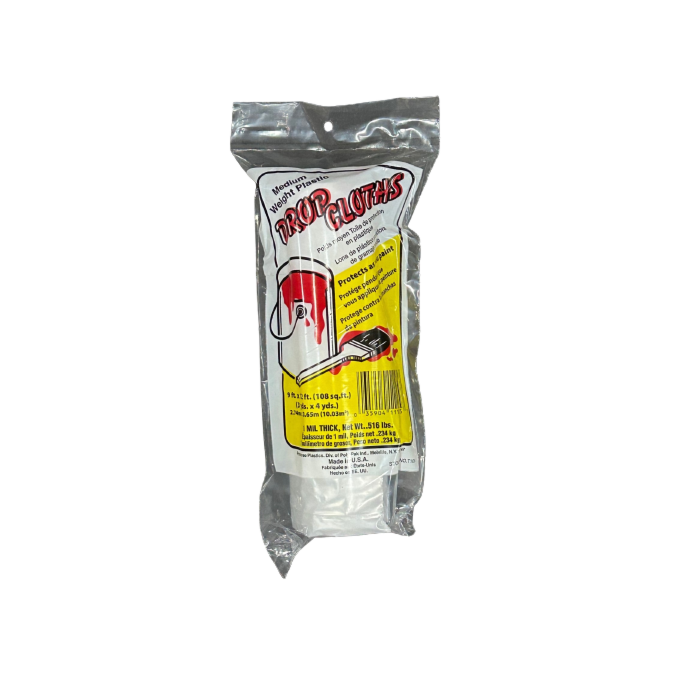 12 ft 9 ft 2 mil Drop Cloth