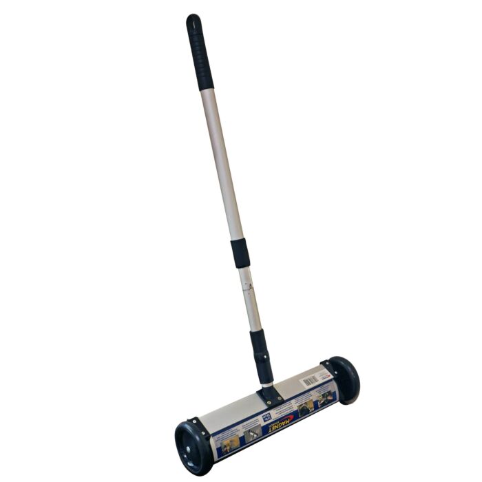 Magnet Source® 1.6 lb 13 in 13 Push-Type Light-Duty Magnetic Mini Sweeper