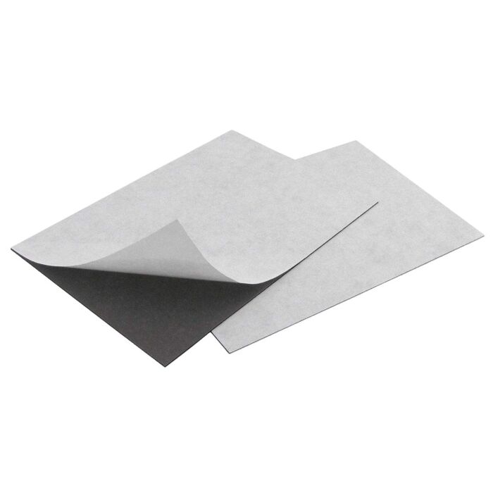Magnet Source® 0.02 in 4 in 6 in Magnetic Sheetswith Adhesive