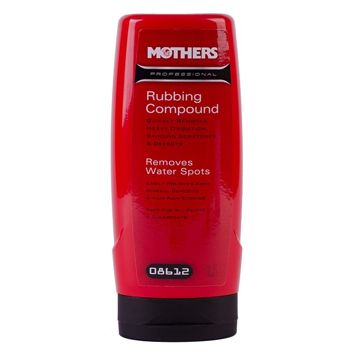 MOTHERS Liquid White 12 oz Professional Rubbing Compound