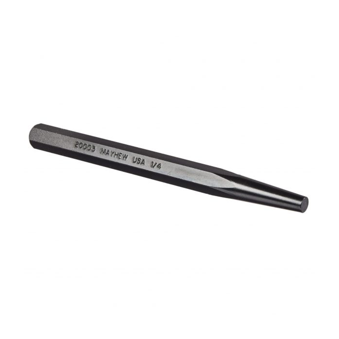 Mayhew Tools 1/4" Pro Solid Punch