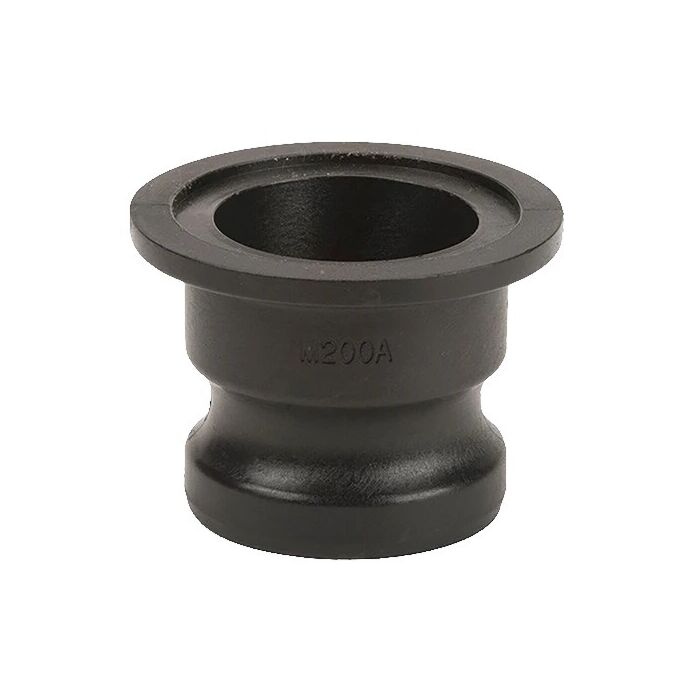 Banjo 2" Standard Port Flange x 2" Male Camlock, Poly Fitting