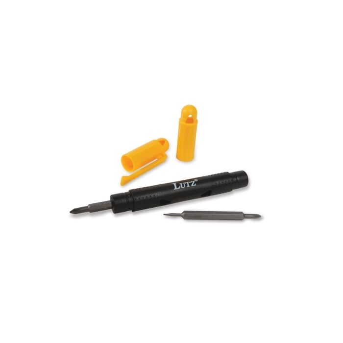 Lutz 4-in-1 Mini Screwdriver - Yellow/Black