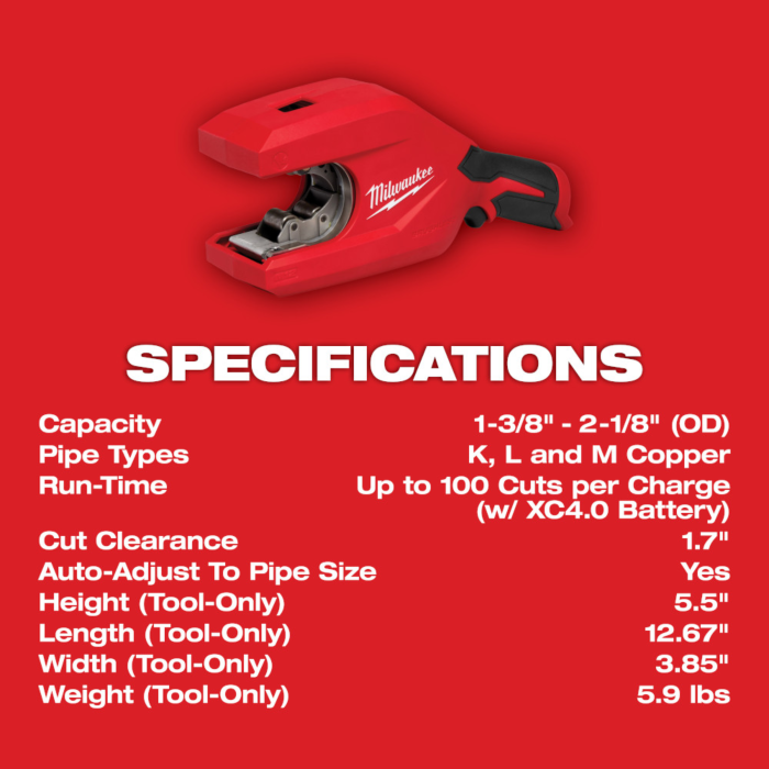 Milwaukee M12™ Brushless 1-1/4