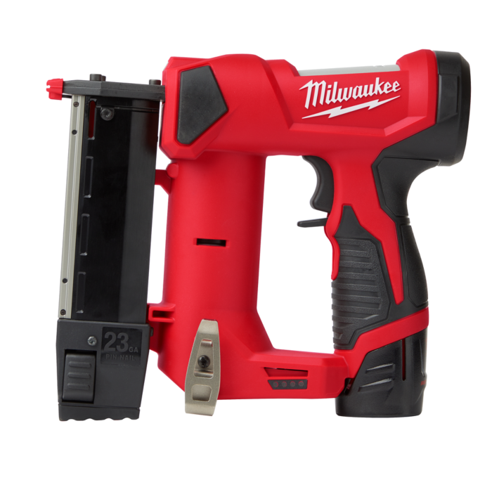 Milwaukee M12™ 23 Gauge Pin Nailer Kit