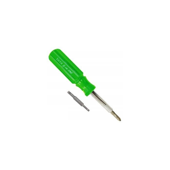 Lutz Green 6-in-1 Screwdriver