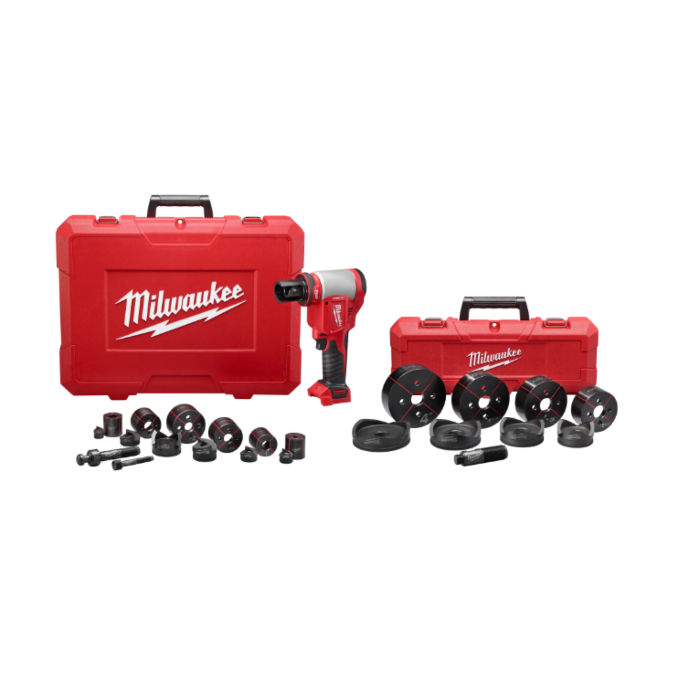 Milwaukee FORCE LOGIC 10T Knockout Tool Kit
