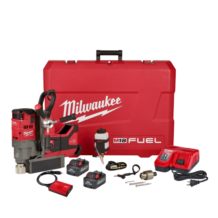 Milwaukee M18 FUEL™ 1-1/2" Lineman Magnetic Drill High Demand™ Kit