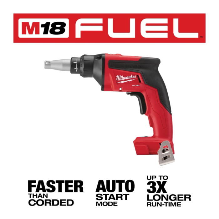 Milwaukee M18 FUEL™ Drywall Screw Gun (Bare Tool)