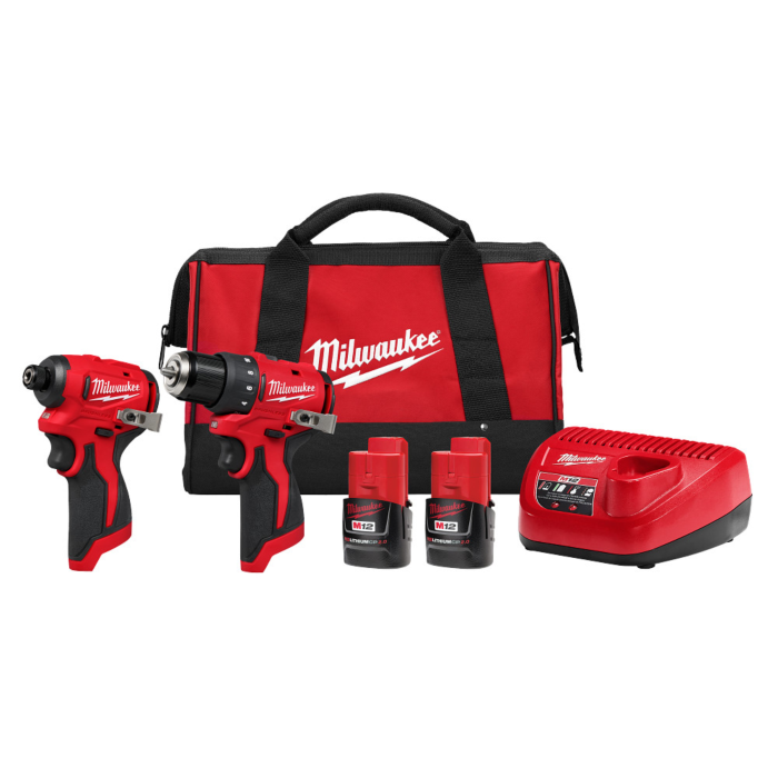 Milwaukee M12™ Subcompact Brushless Drill/Impact Driver Combo Kit