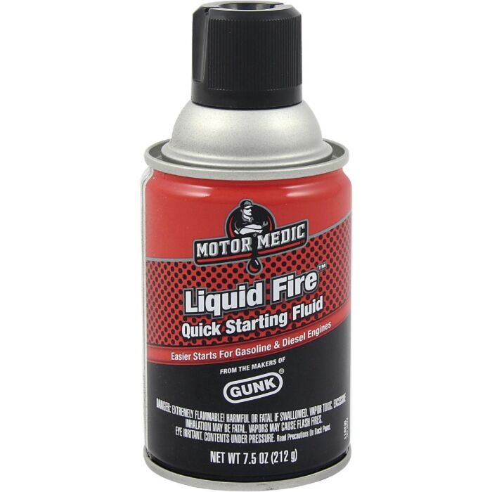 Gunk Motor Medic 7.8 Oz. Liquid Fire Starting Fluid