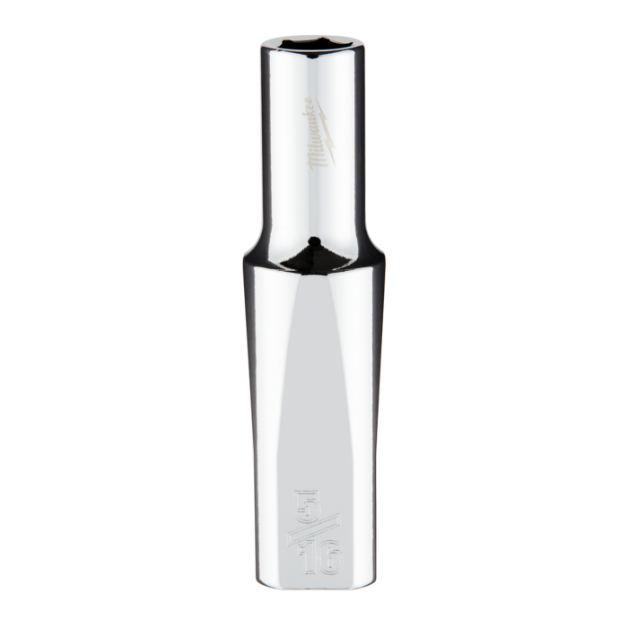 Milwaukee 3/8" Drive 5/16" SAE Deep Socket with FOUR FLAT™ Sides
