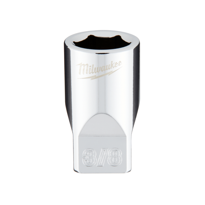 Milwaukee 1/4" Drive 3/8" SAE Socket with FOUR FLAT™ Sides