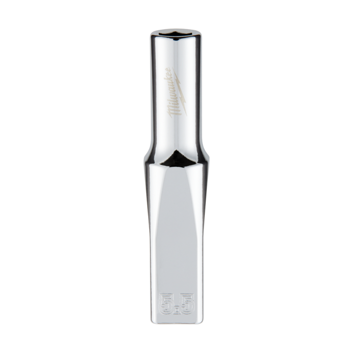 Milwaukee 1/4" Drive 5.5mm Metric Deep Socket with FOUR FLAT™ Sides