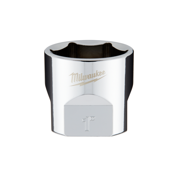 Milwaukee 3/8" Drive 1" SAE Socket with FOUR FLAT™ Sides