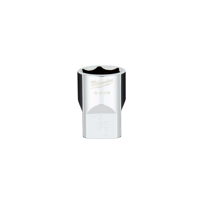 Milwaukee 1/2" Drive 13/16" SAE 6-Point Socket with FOUR FLAT™ Sides