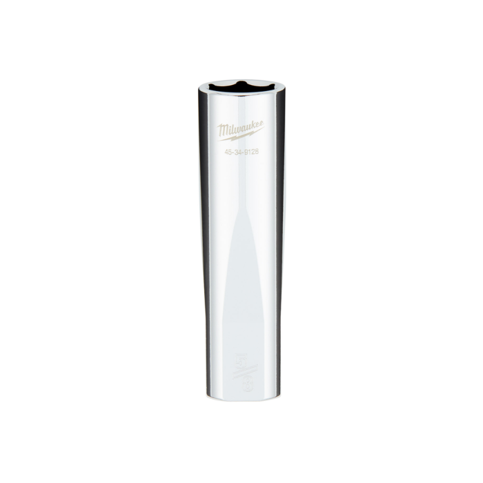 Milwaukee 1/2" Drive 5/8" SAE 6-Point Deep Socket with FOUR FLAT™ Sides