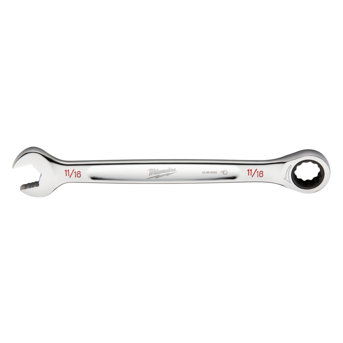 Milwaukee 11/16" SAE Ratcheting Combo Wrench
