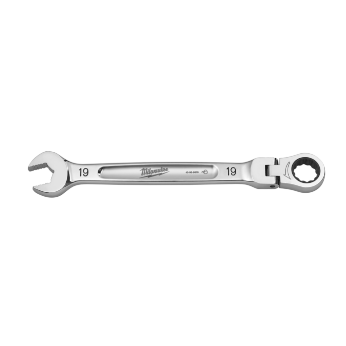 Milwaukee 19mm Flex Head Ratcheting Combination Wrench