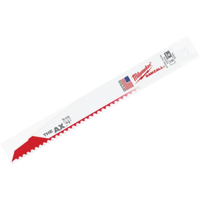 Milwaukee 9" 5 TPI The Ax™ SAWZALL® Blade