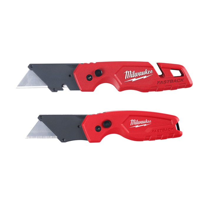 Milwaukee FASTBACK™ Folding Utility Knife Set (2pc)