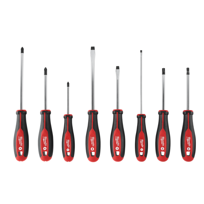 Milwaukee 8pc Screwdriver Kit w/ ECX