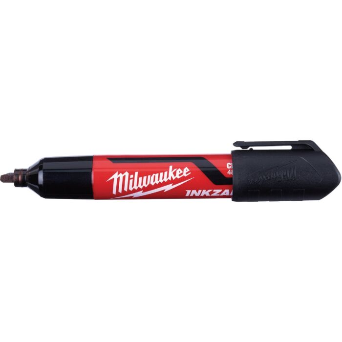 Milwaukee INKZALL™ (12) Large Chisel Tip Black Marker