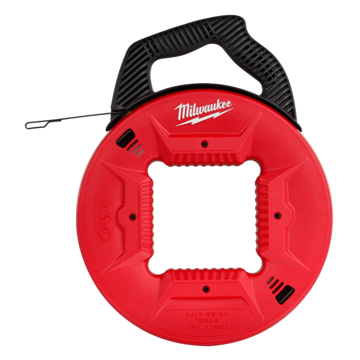 Milwaukee 120' 1/8" Steel Fish Tape